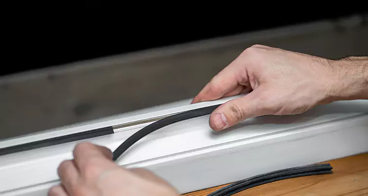 Garage Door Bottom Seal Repair in West Palm Beach, FL