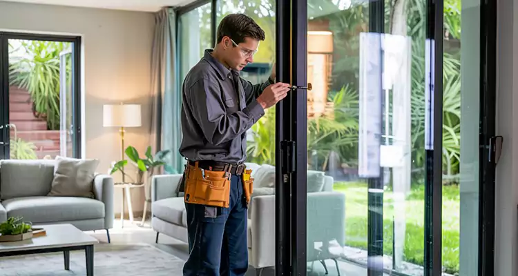 Sliding Door Jamb Lock Repair in West Palm Beach, FL